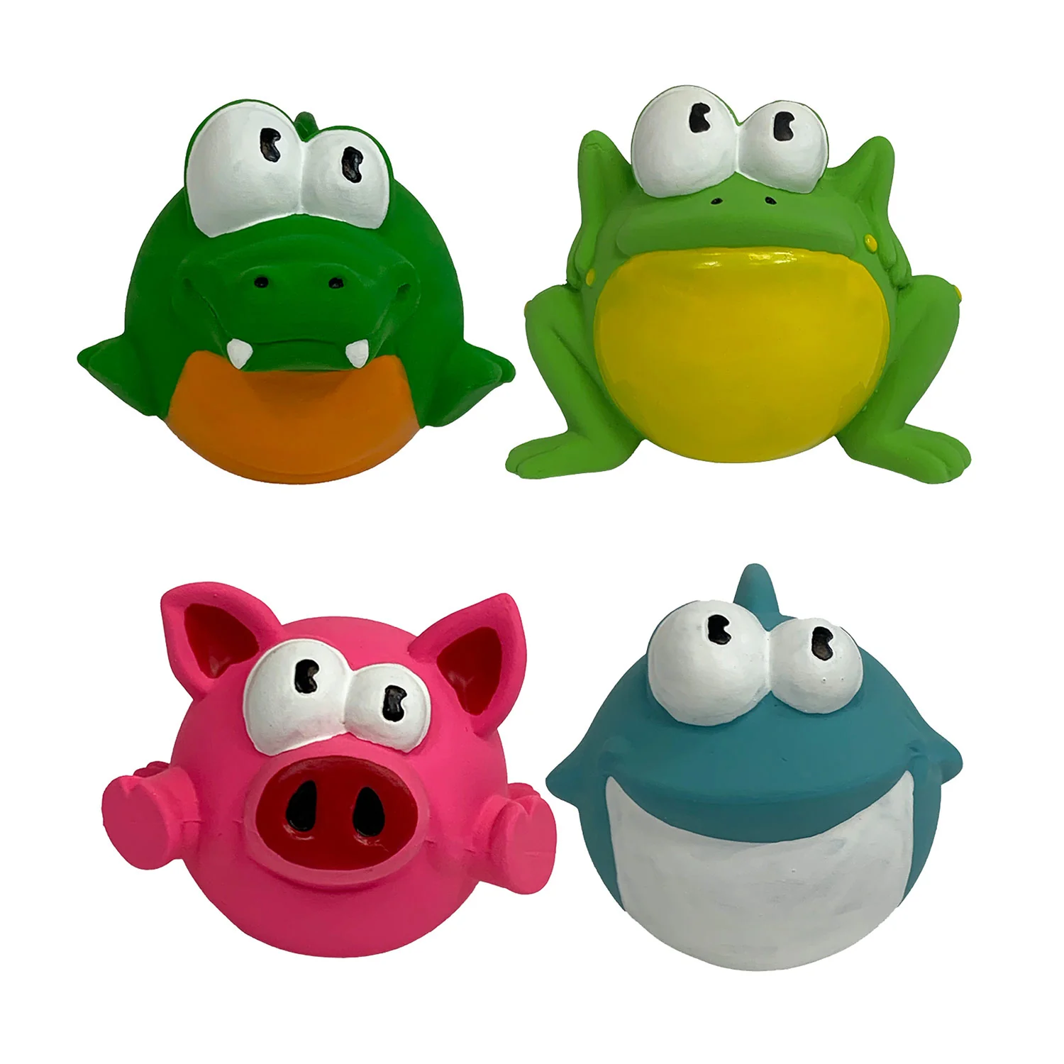 LYLA Latex, Assorted (Alligator, Frog, Pig, Shark) - Buy Pet Shop