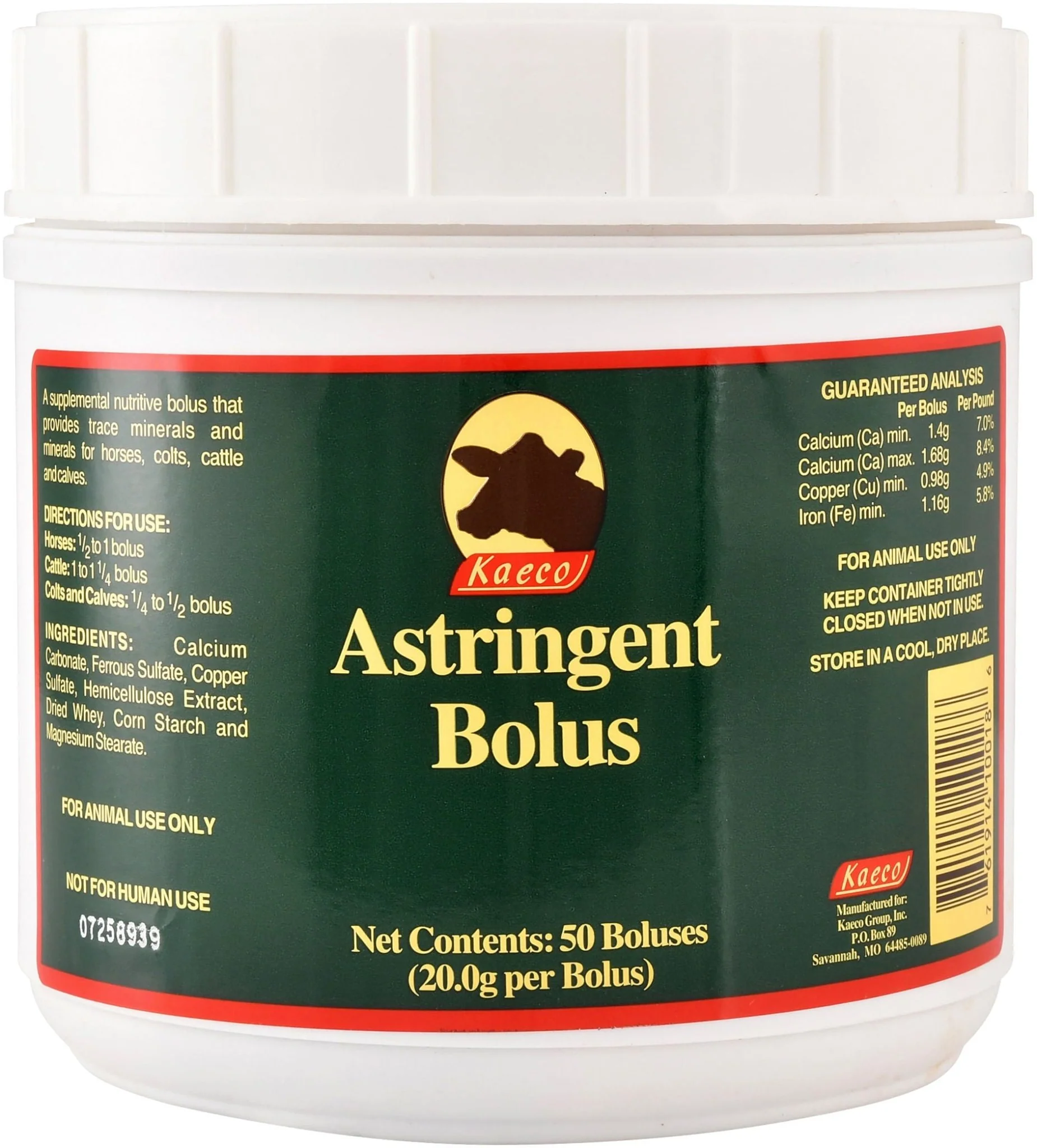 Astringent Bolus, 50 count - Buy Pet Shop
