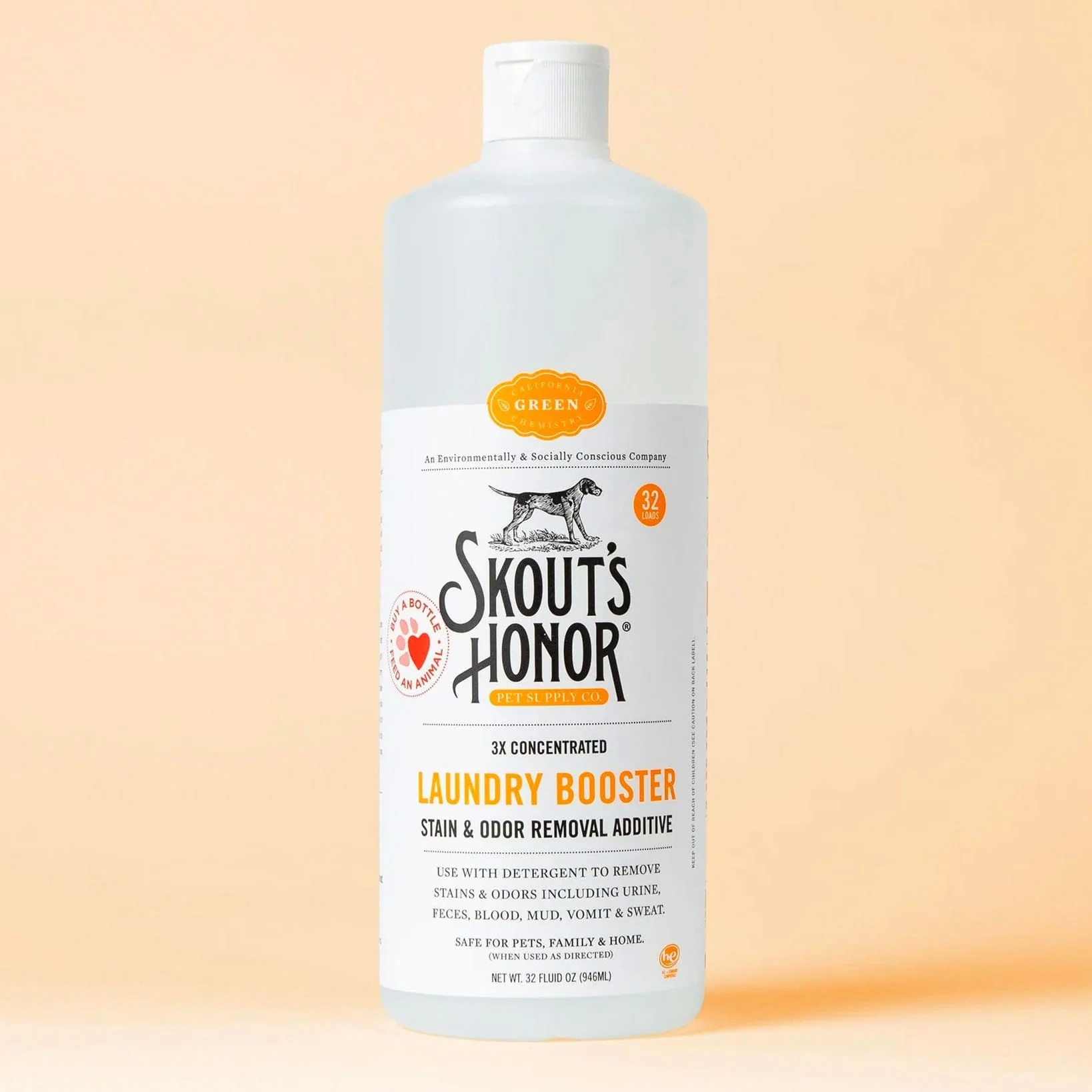 Laundry Booster, Stain & Odor Removal Additive, 32 oz - Buy Pet Shop