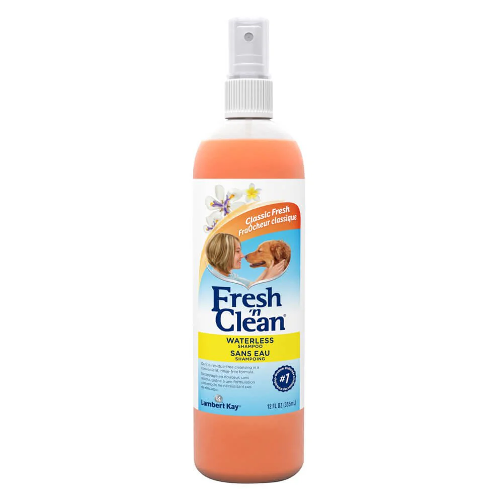 Fresh 'n Clean Waterless Shampoo, Classic Fresh Scent, 12 oz - Buy Pet Shop