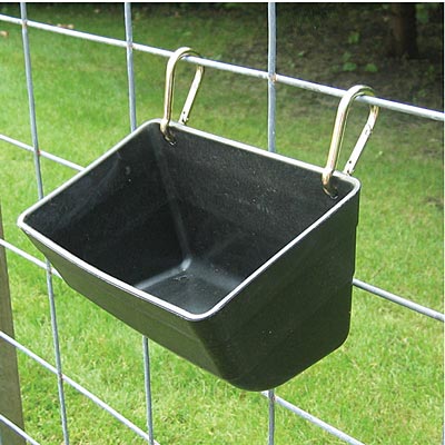 Little Giant Hanging Fence Feeder with Clips, 4 Quart - Buy Pet Shop