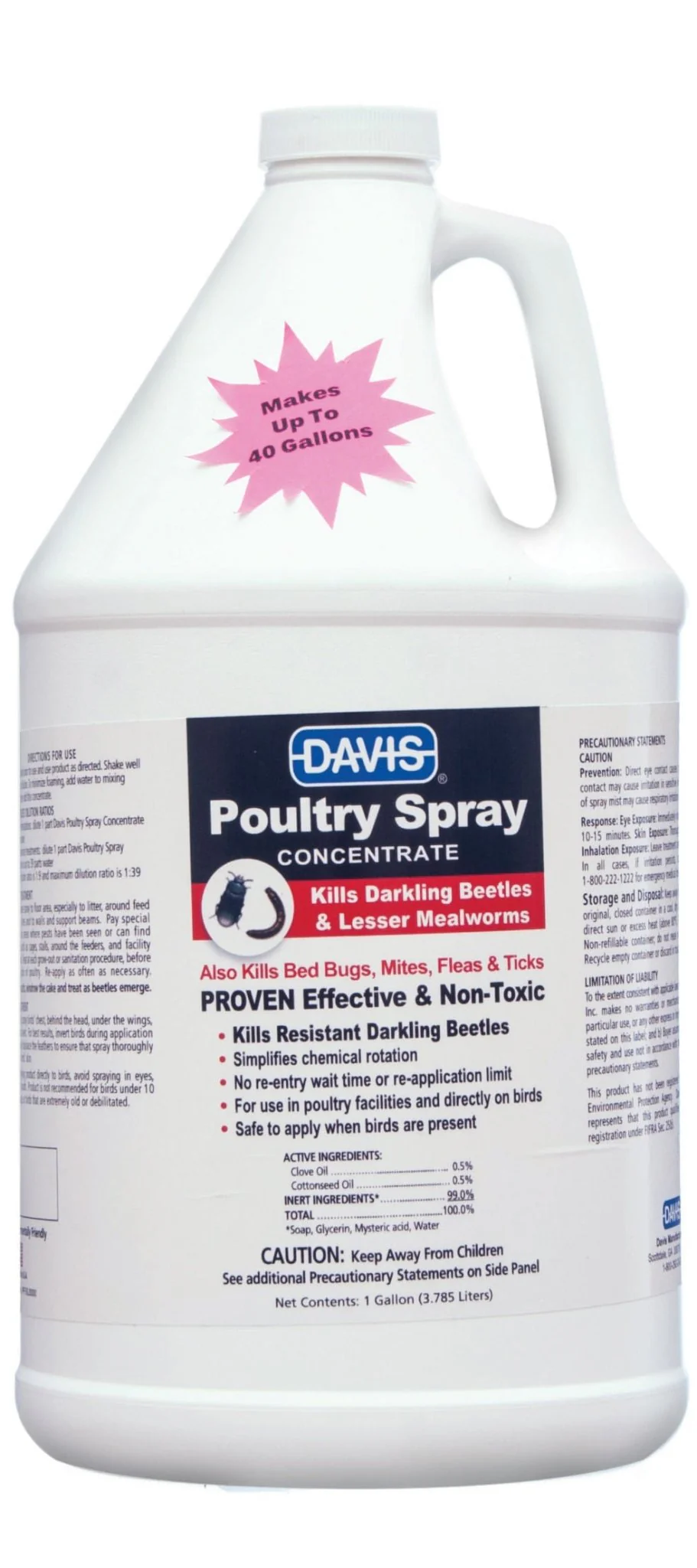 Davis Poultry Spray Concentrate, gallon - Buy Pet Shop