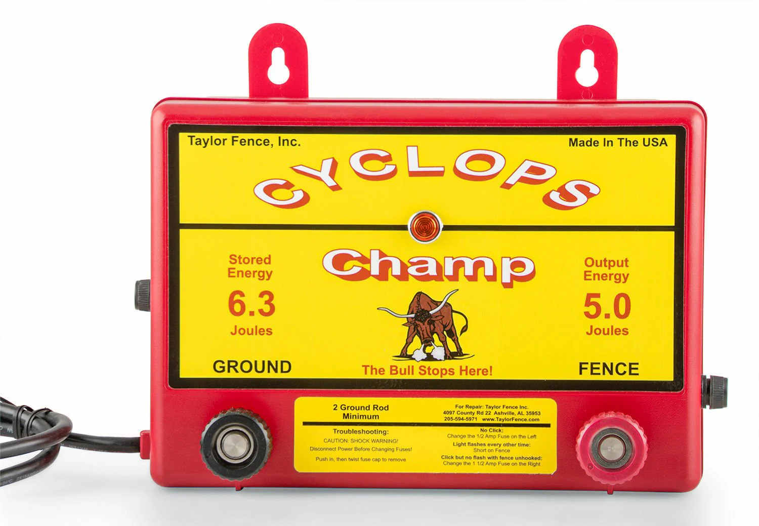 Cyclops Champ 5 Joule AC Fence Charger - Buy Pet Shop