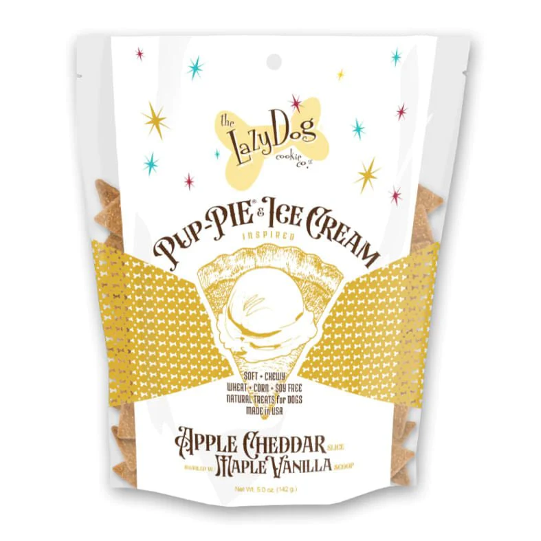 Pup-Pie & Ice Cream Inspired Slices Apple Cheddar w/Maple & Vanilla - Buy Pet Shop