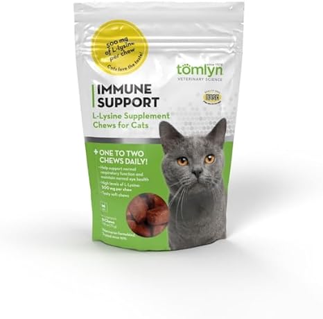 L-Lysine Immune Support Chews for Cats, 30 count - Buy Pet Shop