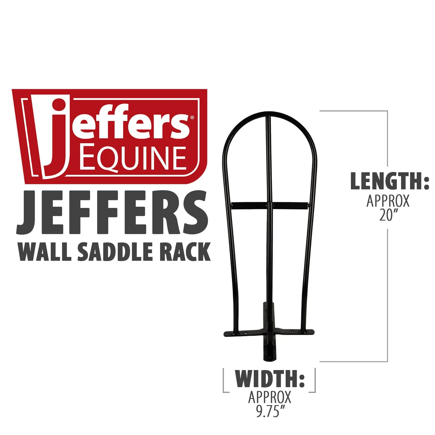 Wall Mount English Saddle Rack with Tack Hook - Buy Pet Shop