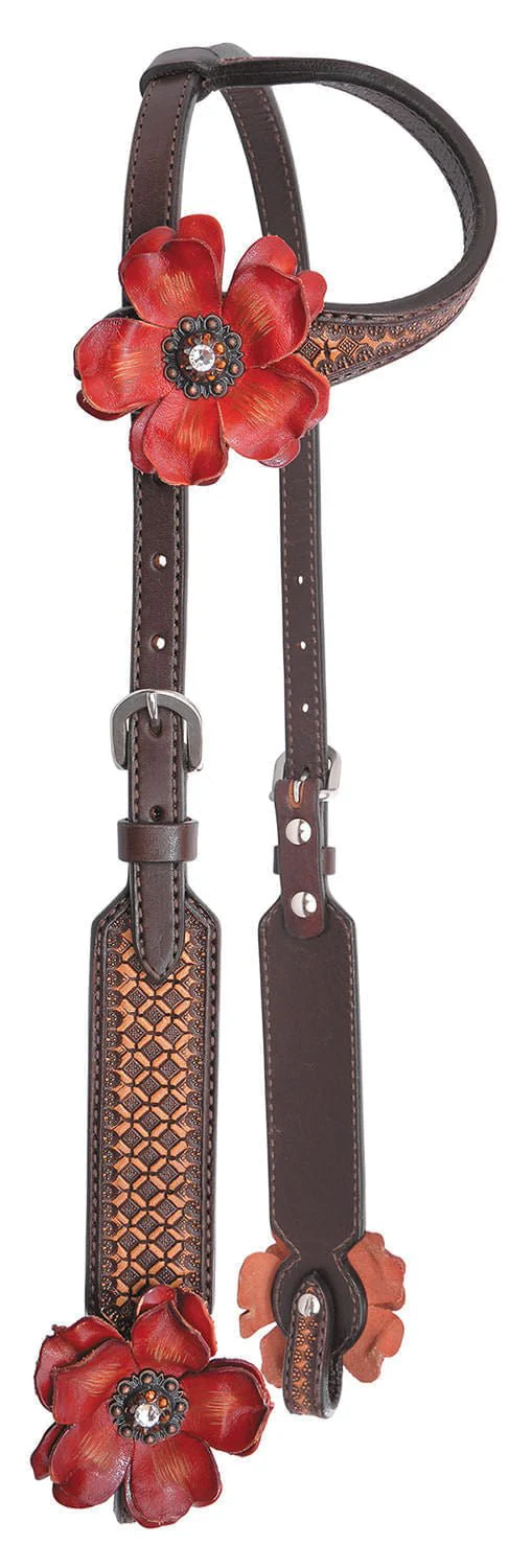 Reinsman Sarah Rose Vintage Sliding Ear Headstall - Buy Pet Shop