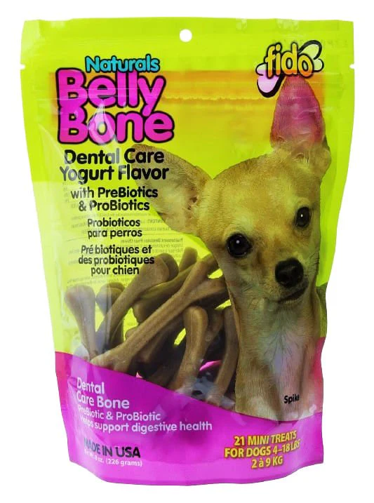 Fido Belly Bones Naturals Dental Care Treats - Buy Pet Shop