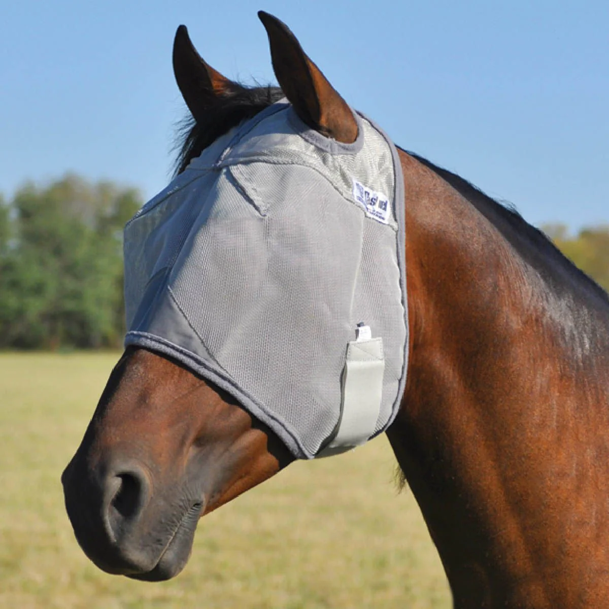 Cashel Crusader Fly Mask, Grey - Buy Pet Shop