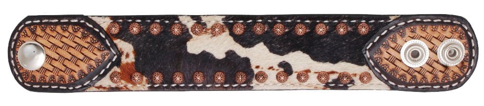 Rafter T Peppered Hide Cuff Bracelet - Buy Pet Shop