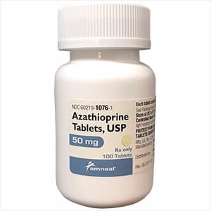 Rx Azathioprine (Generic) Tablets for Dogs & Cats, 50mg x 100 Tablets - Buy Pet Shop