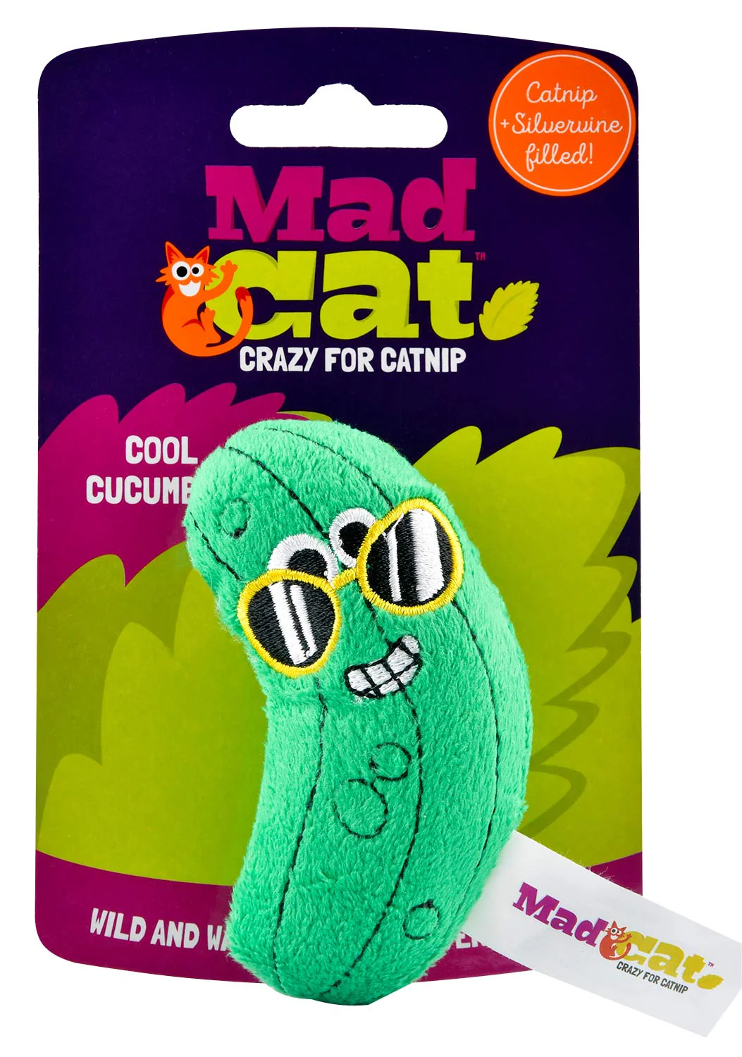 Cool Cucumber Mad Cat Catnip Toy - Buy Pet Shop