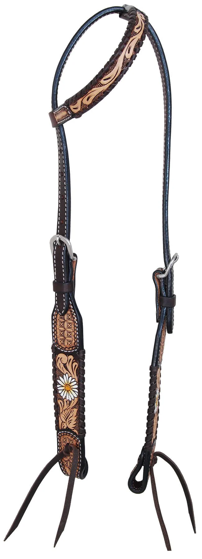 Rafter T Daisy Sliding Ear Headstall - Buy Pet Shop