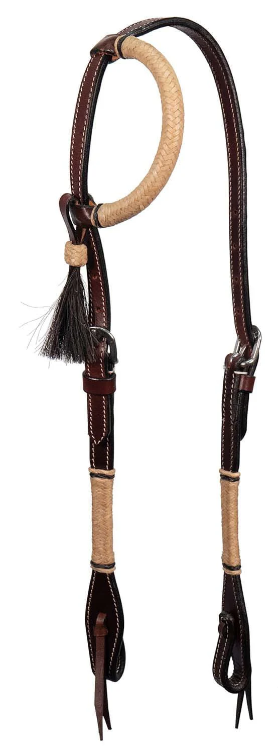 Buffalo Leather Natural Rawhide One Ear Headstall - Buy Pet Shop