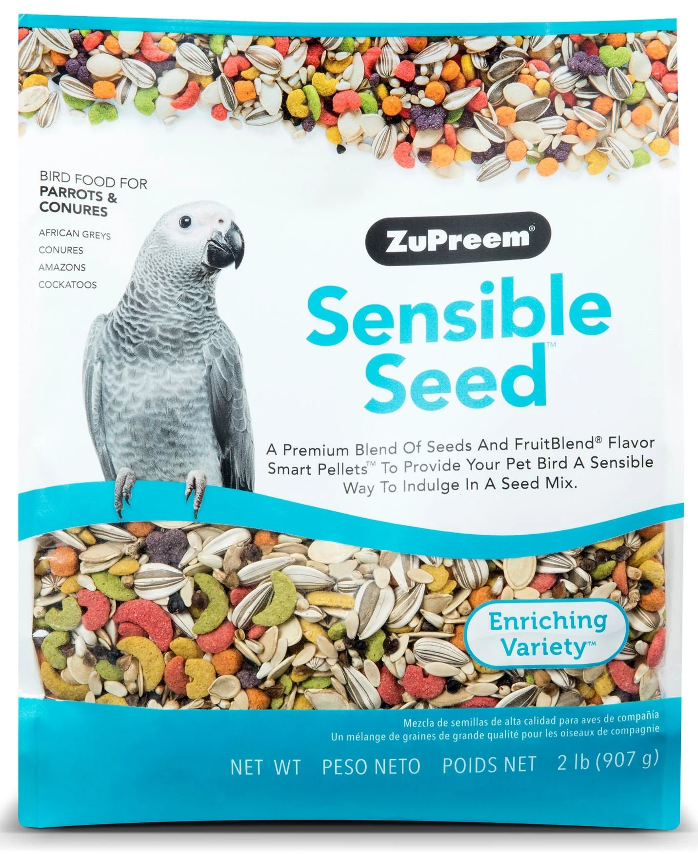 Sensible Seed Bird Food for Parrots & Conures - Buy Pet Shop