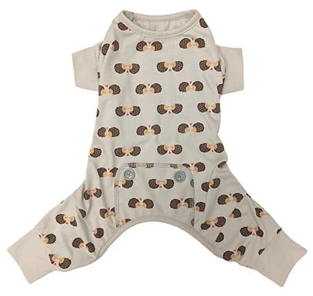 Light Gray Hedgehog Dog Pajamas - Buy Pet Shop
