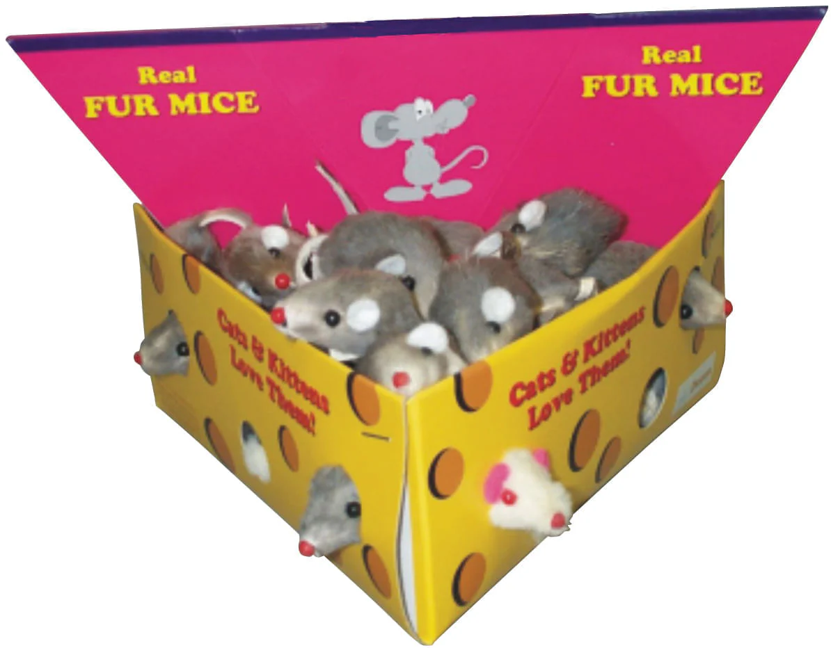 Furry Mice Cat Toys, 48 ct - Buy Pet Shop