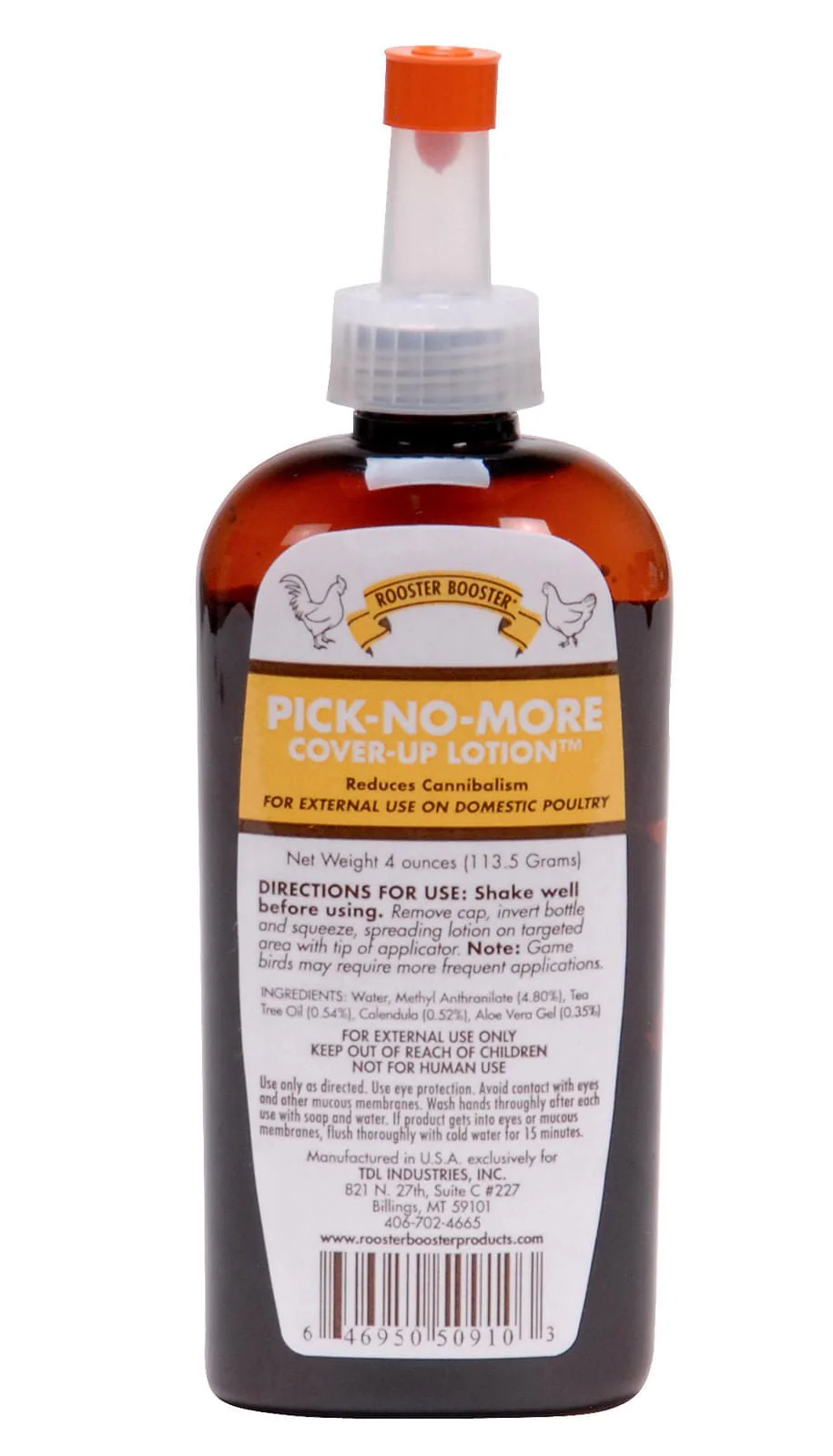 Pick-No-More Cover-Up Lotion by Rooster Booster - Buy Pet Shop