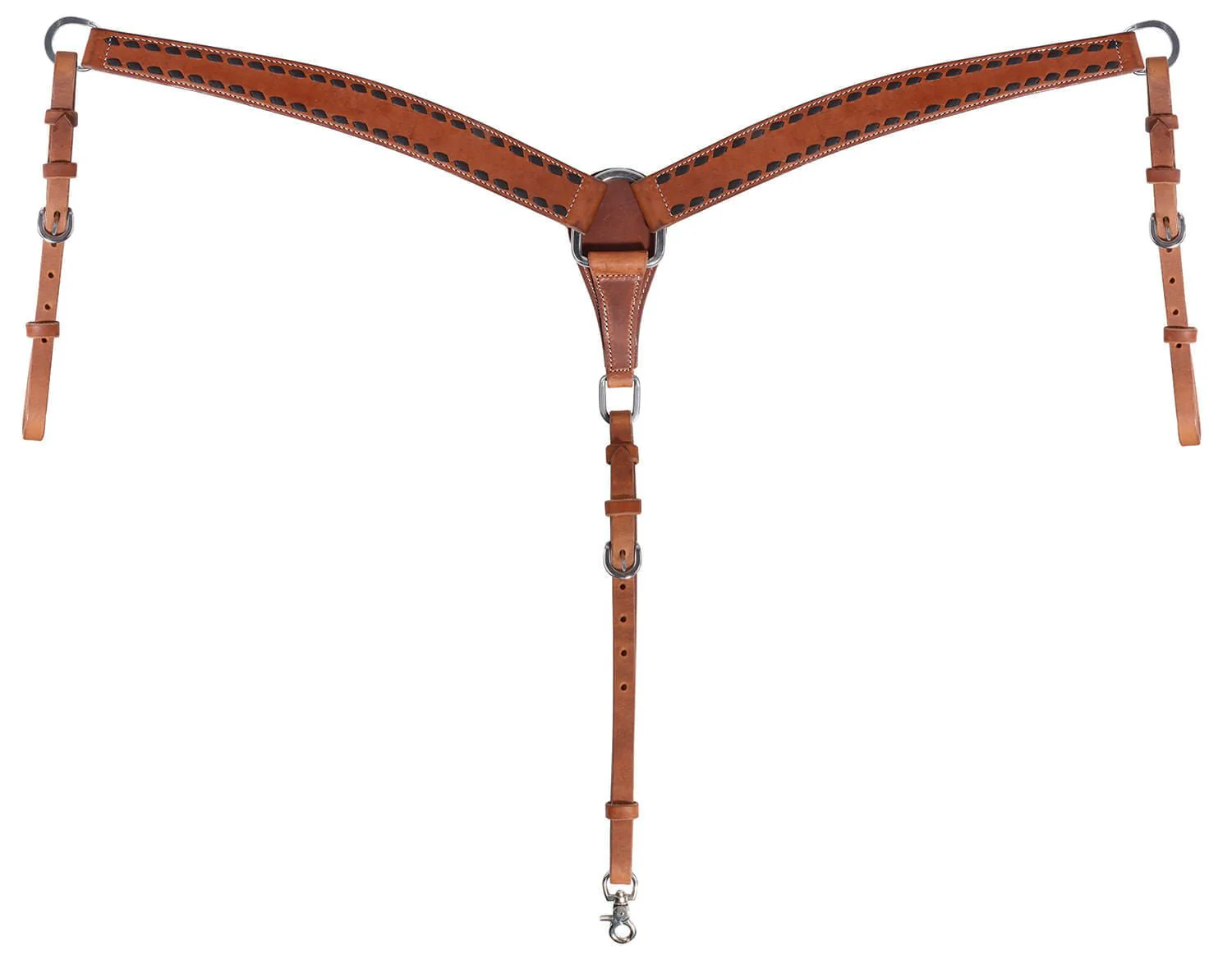 Professional's Choice Buckstitch Harness Leather Breast Collar - Buy Pet Shop