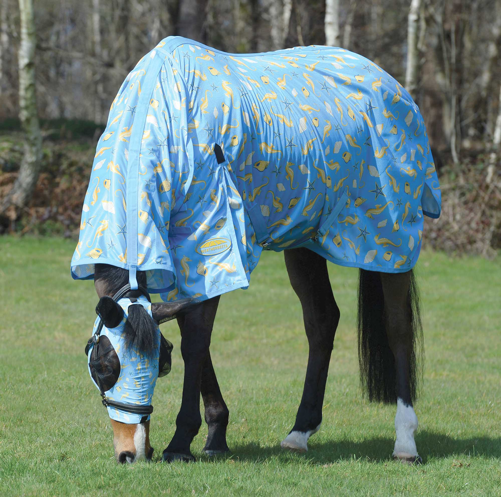 WeatherBeeta ComFITec Essential Mesh II Combo Neck Horse Fly Sheet - Buy Pet Shop