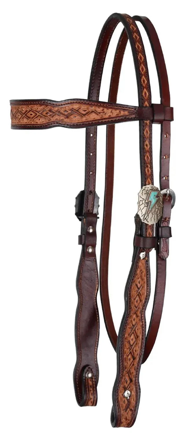 Circle Y Montana Browband Headstall, Full - Buy Pet Shop