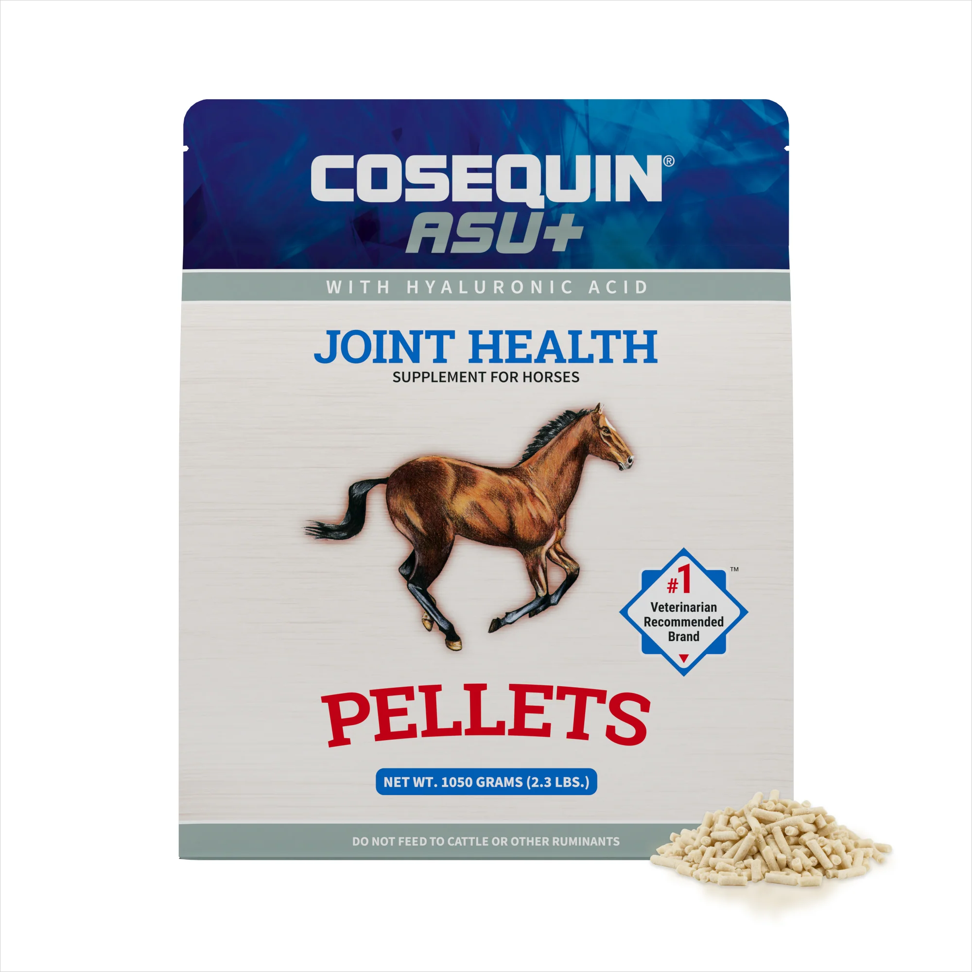Nutramax Cosequin Equine ASU Plus Pellets, 1050 Grams - Buy Pet Shop