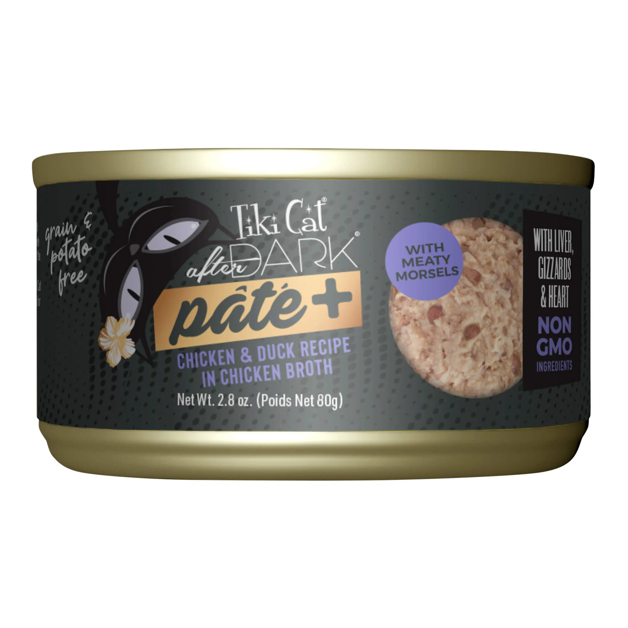 Tiki Cat After Dark Pate+ Wet Cat Food, Chicken & Duck - Buy Pet Shop