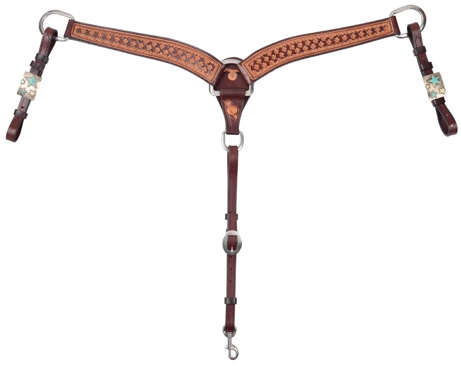 Circle Y Saturn Rising Horse Breast Collar, Full - Buy Pet Shop