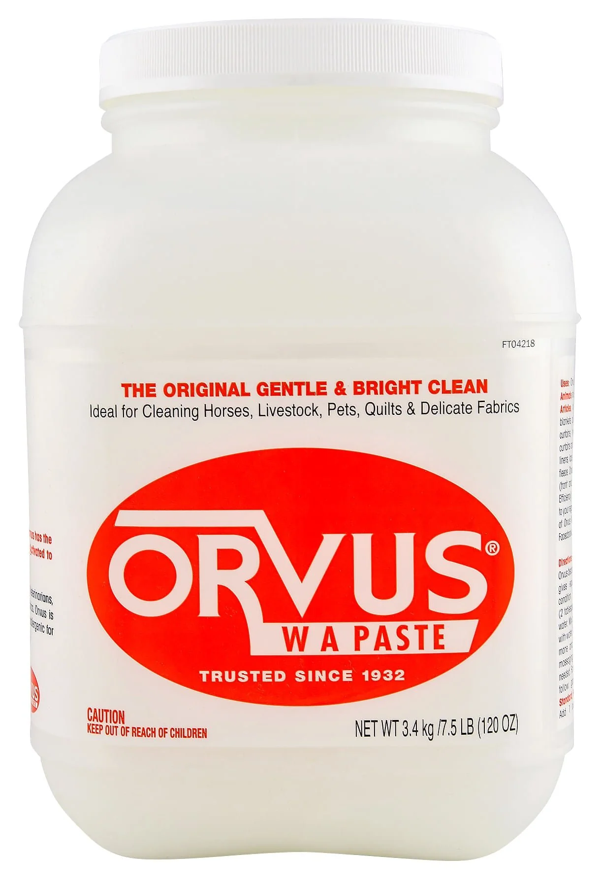 Orvus W.A. Paste - Buy Pet Shop