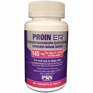 Rx Proin ER (phenylpropanolamine hydrochloride) Extended-Release Tablets for Dogs - Buy Pet Shop
