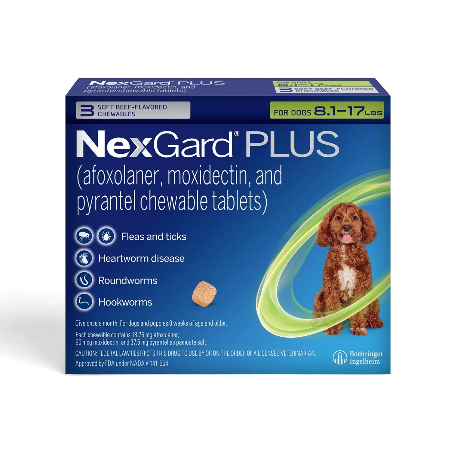 Rx NexGard Plus Chewable Flea & Tick Tablets for Dogs - Buy Pet Shop