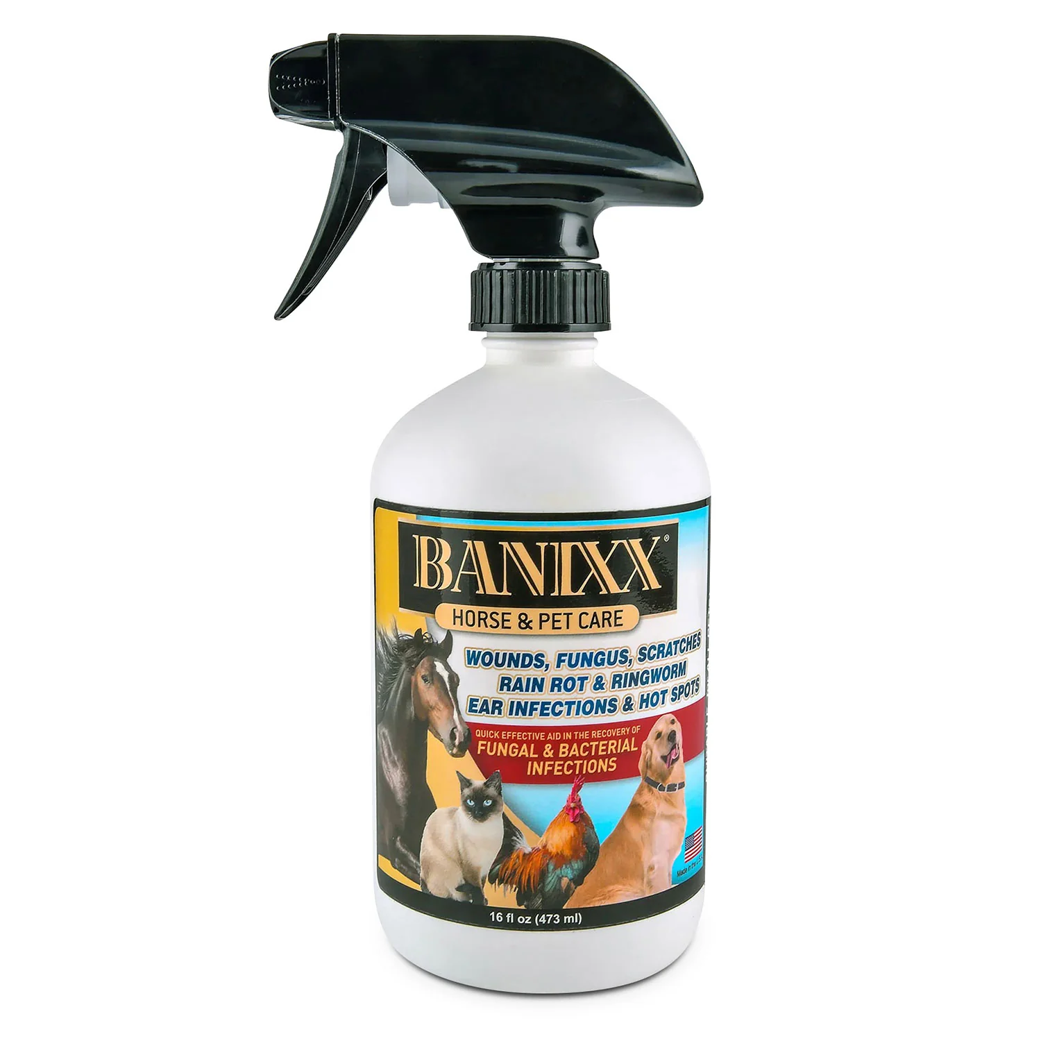 Banixx Horse & Pet Care Antibacterial & Antifungal Spray - Buy Pet Shop