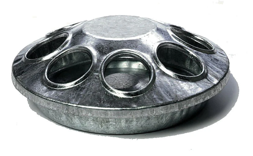 8-Hole Galvanized Chick Feeder - Buy Pet Shop