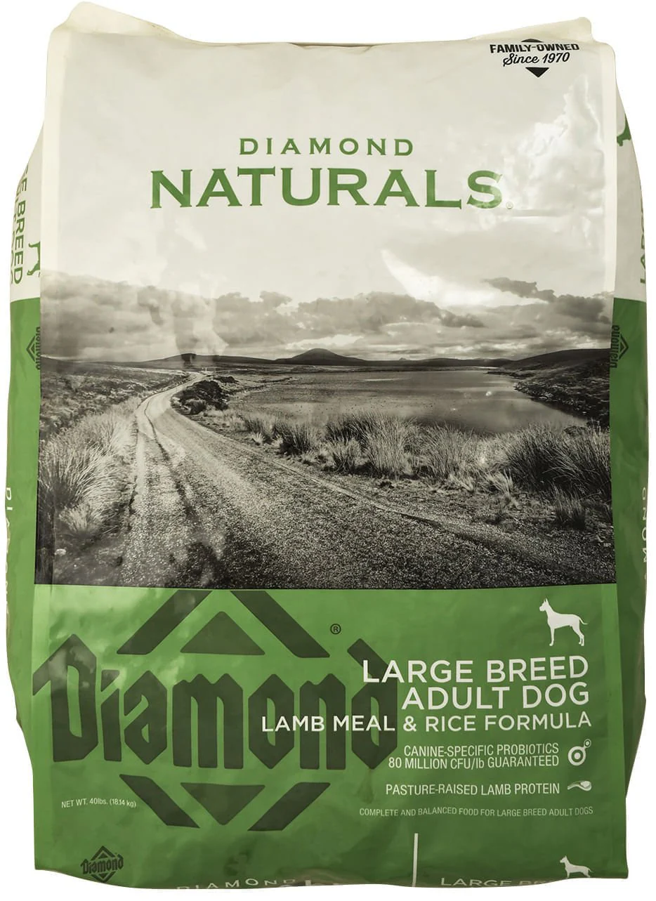 Diamond Naturals Large Breed Lamb Meal & Rice Adult Dog Food, 40 lbs - Buy Pet Shop