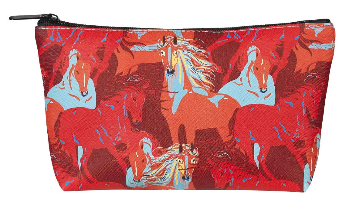 Colorful Horses Cosmetic Pouch - Buy Pet Shop