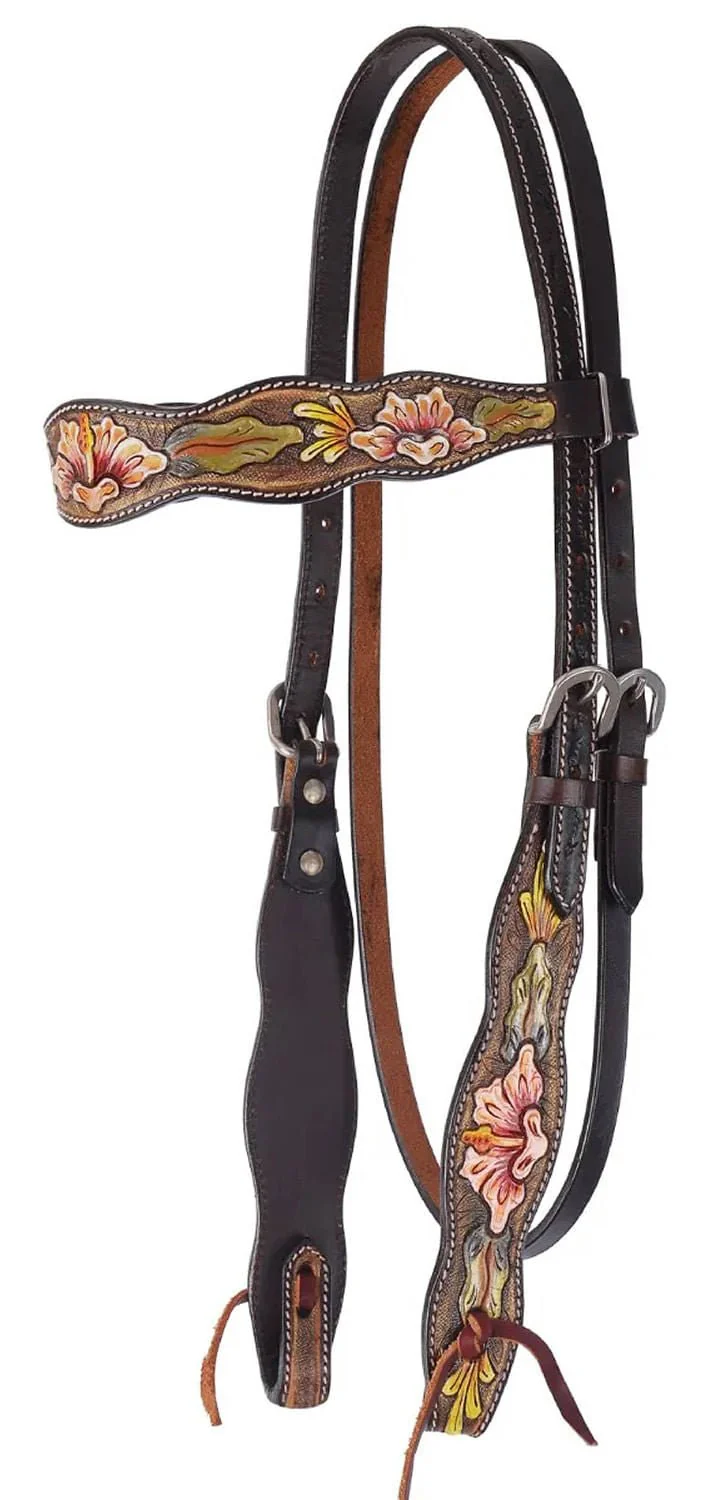 Circle Y Texas Grace Browband Headstall, Full - Buy Pet Shop