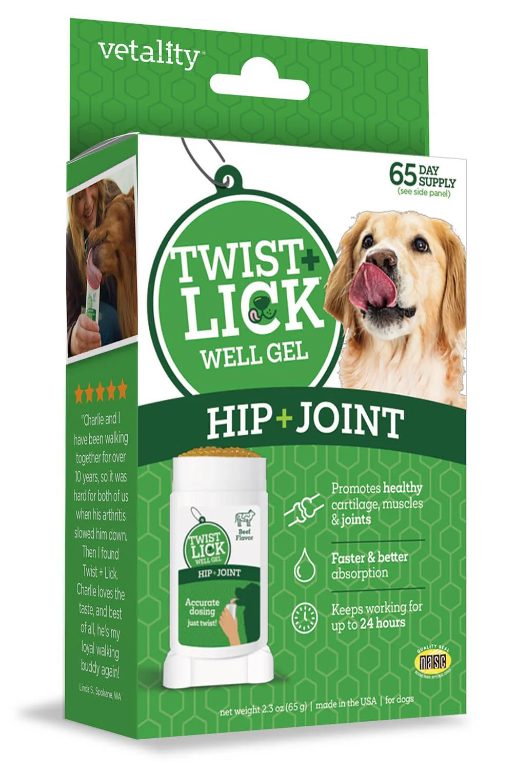 Twist & Lick Hip & Joint Supplement for Dogs - Buy Pet Shop
