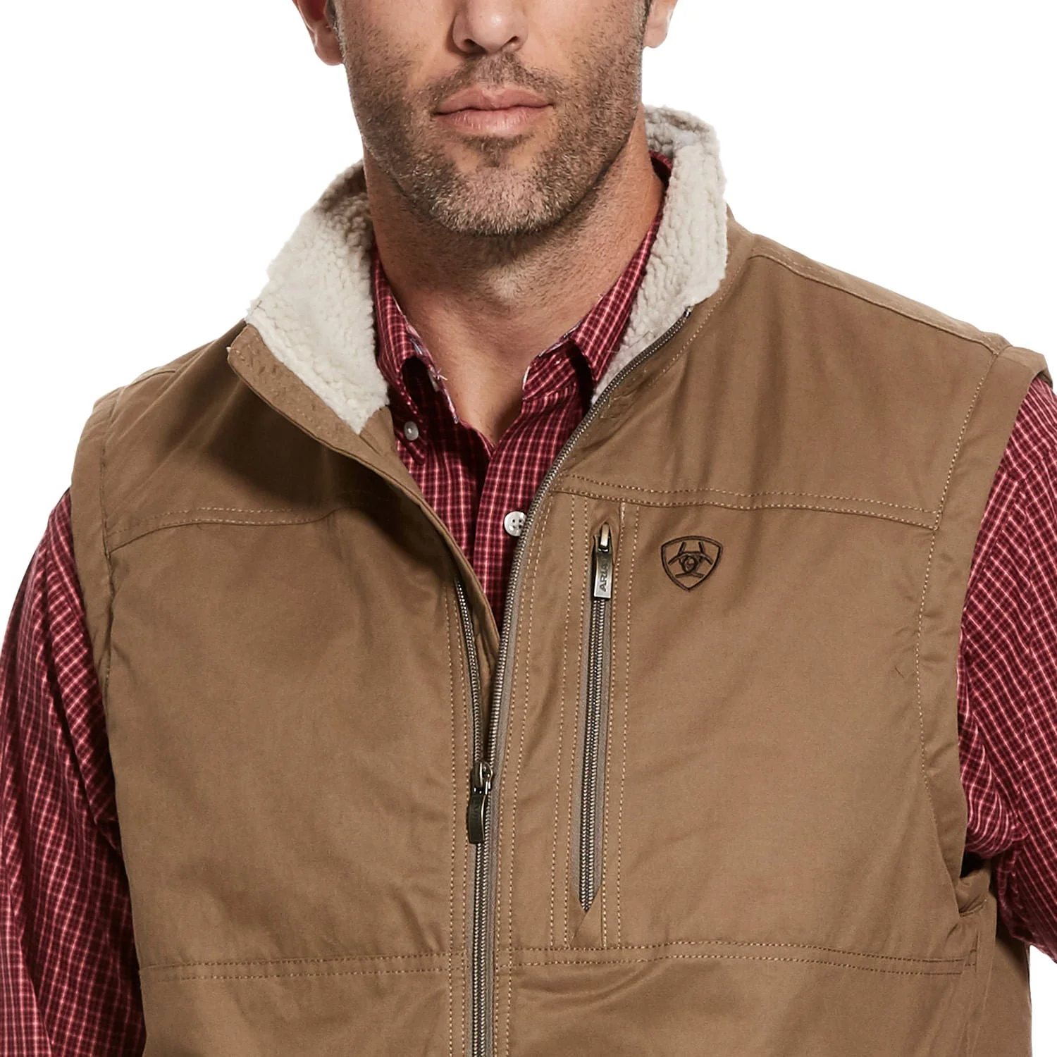 Ariat Men's Grizzly Canvas Insulated Vest - Buy Pet Shop