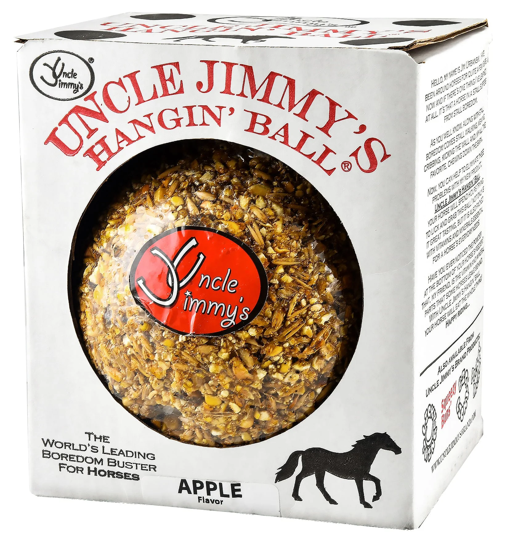 Uncle Jimmy's Hangin Balls Horse Treat, 3.5 lb - Buy Pet Shop