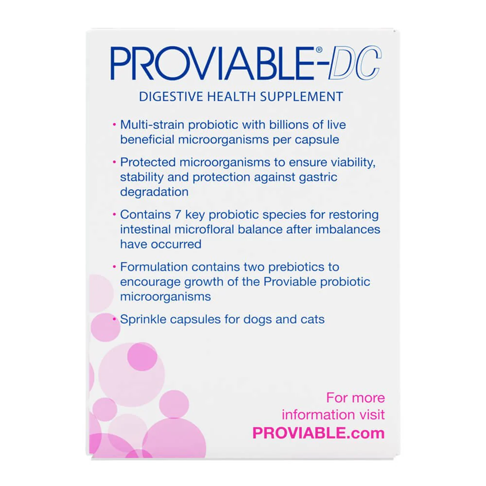 Nutramax Proviable-DC for Dogs & Cats - Buy Pet Shop