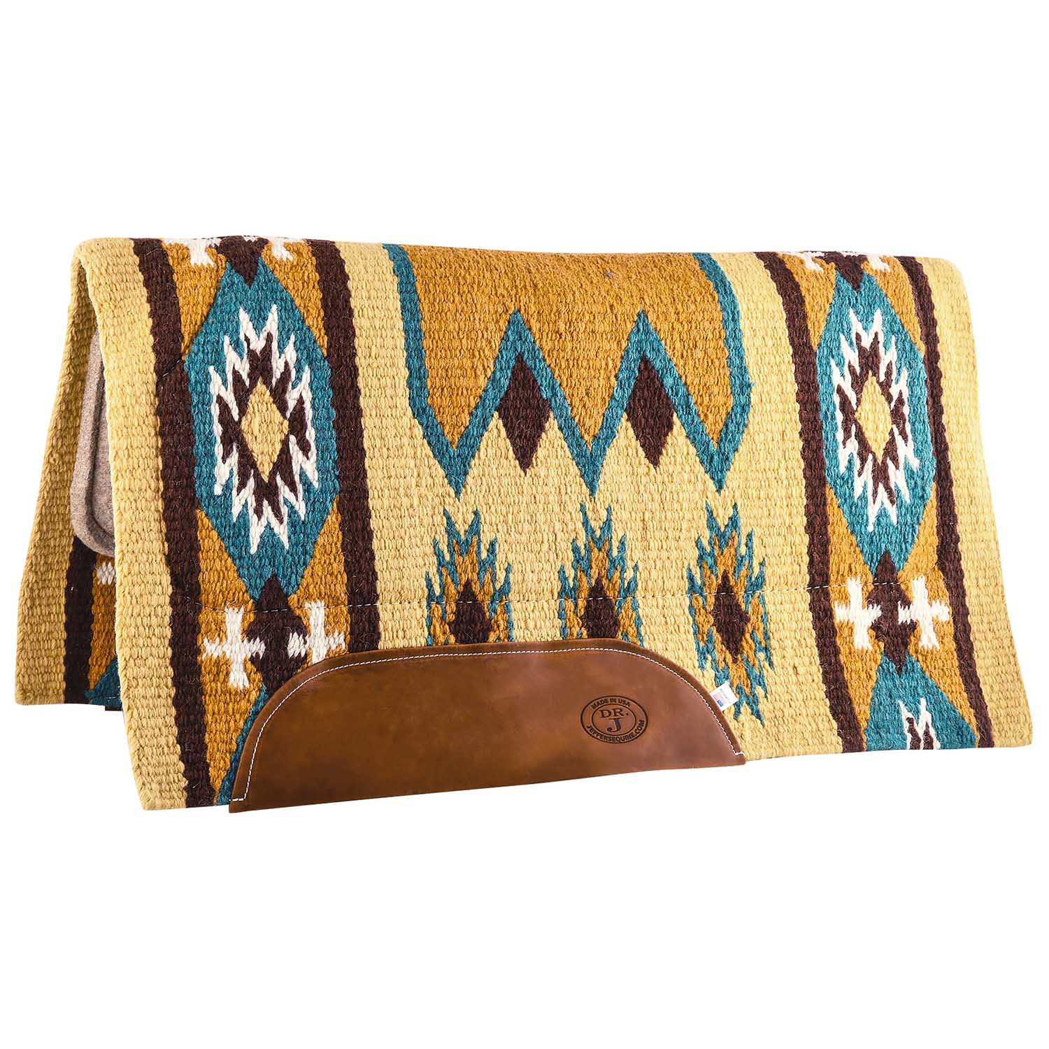 Laredo Wool Pad with Wool Felt Bottom, 34