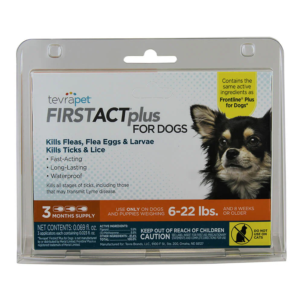 TevraPet FirstAct Plus for Dogs, 3 Month Supply - Buy Pet Shop