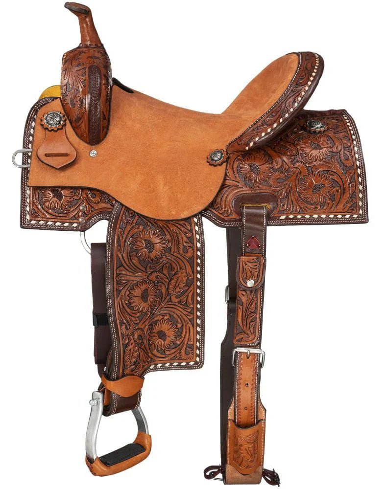 Silver Royal Youth Autry Barrel Saddle - Buy Pet Shop