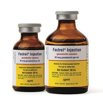 Rx Factrel (gonadorelin) Injection for Cattle, 50 mcg/mL - Buy Pet Shop