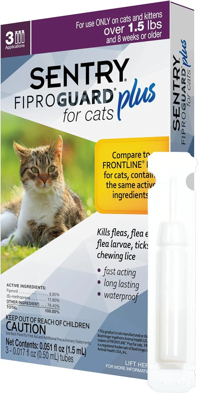 Sentry Fiproguard Plus for Cats - Buy Pet Shop