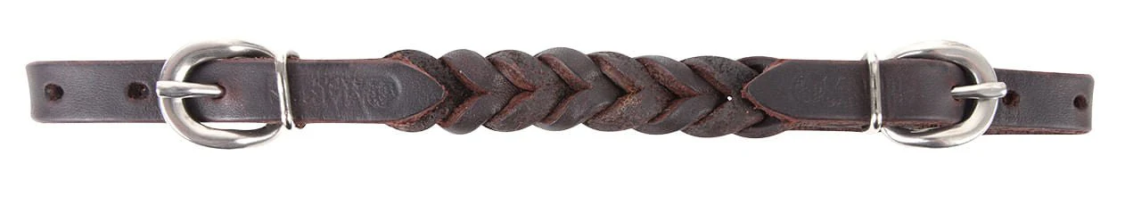 Martin Saddlery Latigo Curb Strap with Blood Knots - Buy Pet Shop