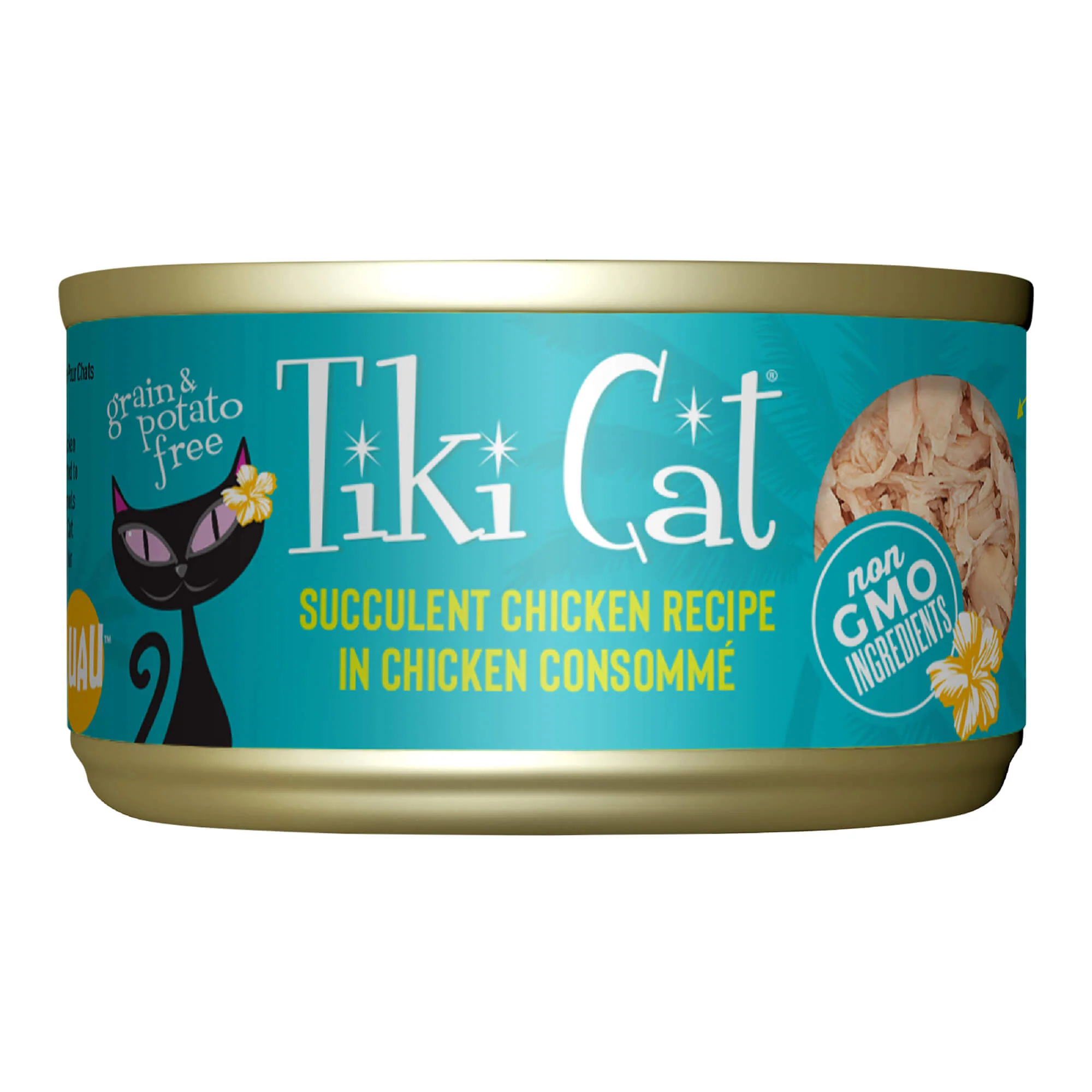 Tiki Cat Luau Wet Cat Food, Succulent Chicken - Buy Pet Shop