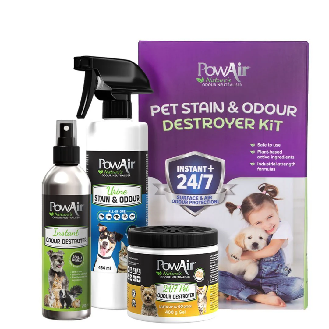 PowAir Pet Stain & Odor Destroyer Kit - Buy Pet Shop