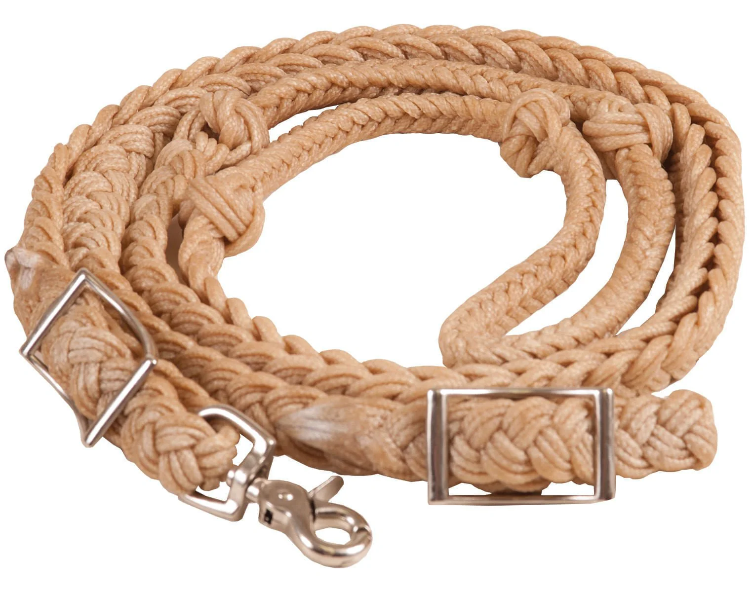 Waxed Knotted Barrel Rein - Buy Pet Shop