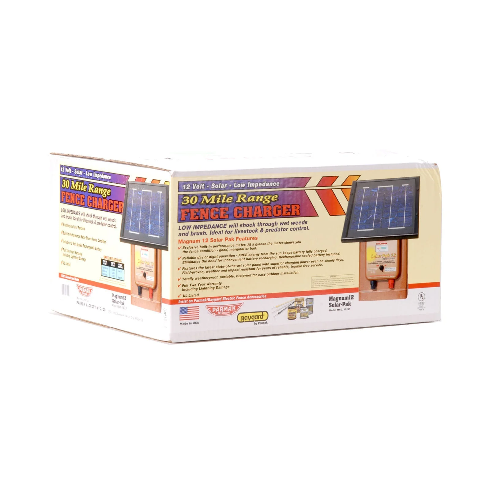 Parmak Solar-Pak 12 Fence Charger - Buy Pet Shop